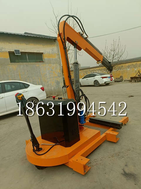 广平县自卸车厢随车吊 自制轮式四不像起重机 四驱平板吊 5吨 贵盛